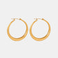 Elegance Gold Hoops