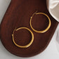 Elegance Gold Hoops